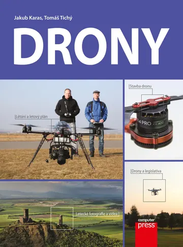 Drony – obálka
