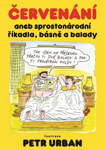 Červenání aneb sprostonárodní říkadla, básně a balady – obálka