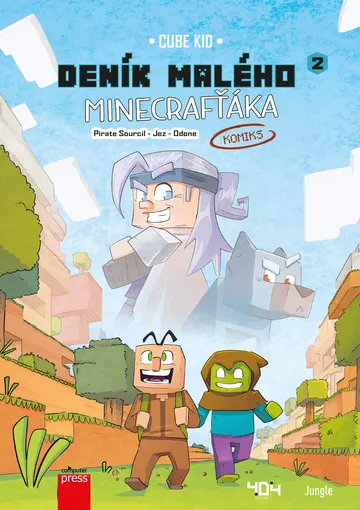 Deník malého Minecrafťáka: komiks 2 – obálka