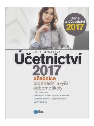 Účetnictví 2017, učebnice pro SŠ a VOŠ – obálka