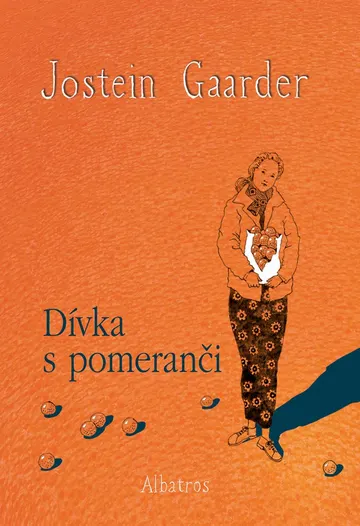Dívka s pomeranči – obálka