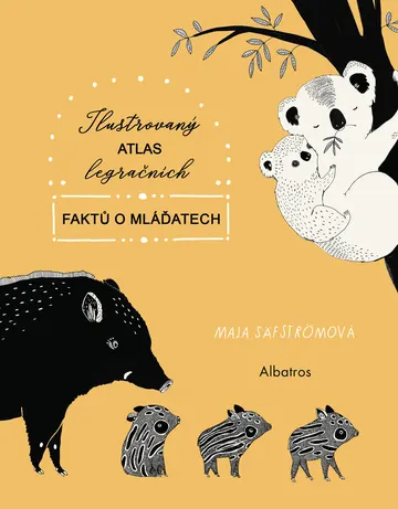Ilustrovaný atlas legračních faktů o mláďatech – obálka
