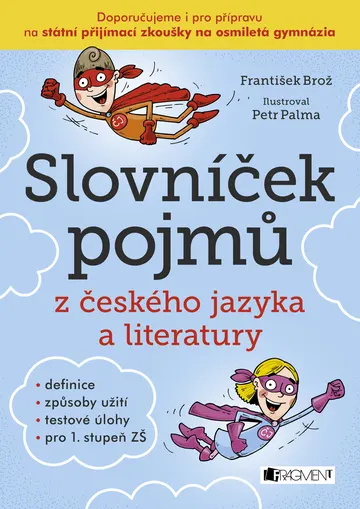 Slovníček pojmů z českého jazyka a literatury – obálka