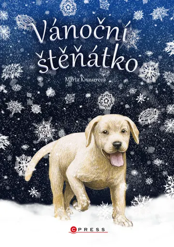 Vánoční štěňátko – obálka
