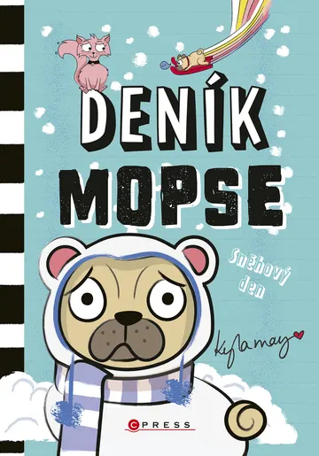 Deník mopse: Sněhový den – obálka