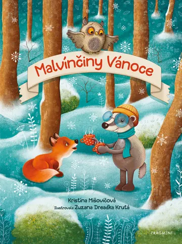 Malvínčiny Vánoce – obálka