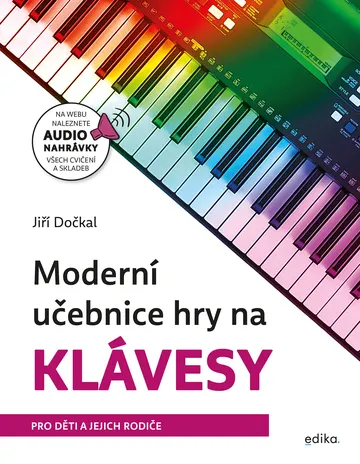 Moderní učebnice hry na klávesy – obálka