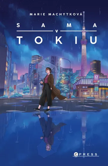 Sama v Tokiu – obálka