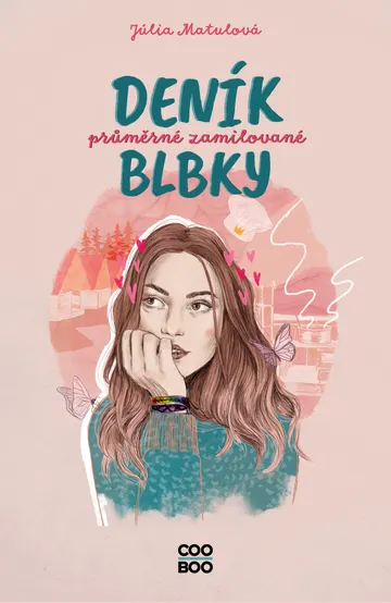 Deník průměrné zamilované blbky – obálka