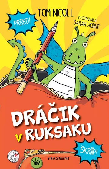 Dráčik v ruksaku – obálka