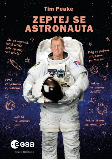 Zeptej se astronauta – obálka