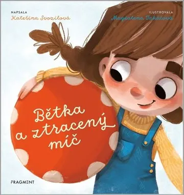 Bětka a ztracený míč – obálka