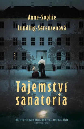 Tajemství sanatoria – obálka