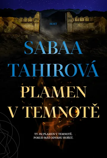 Plamen v temnotě – obálka