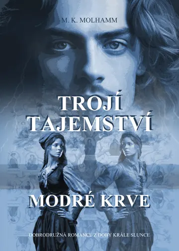 Trojí tajemství modré krve – obálka