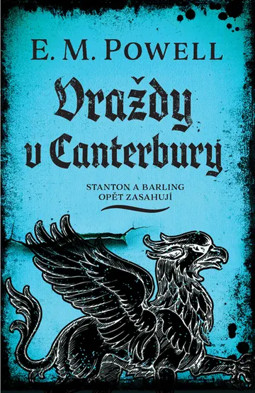 Vraždy v Canterbury – obálka