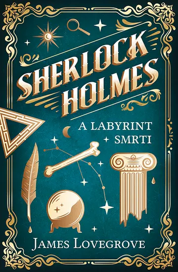 Sherlock Holmes a Labyrint smrti – obálka