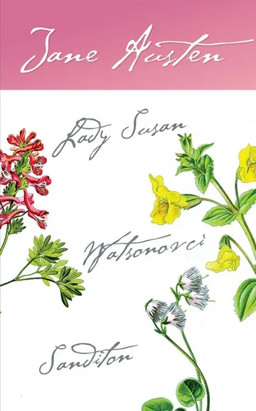 Lady Susan, Watsonovci, Sanditon – obálka