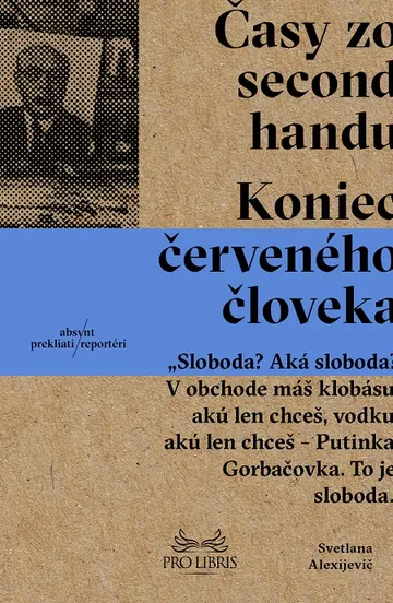 Časy zo second handu – obálka