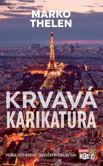 Krvavá karikatúra – obálka