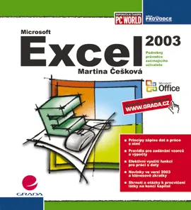 Excel 2003 – obálka