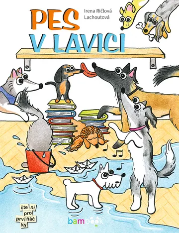Pes v lavici – obálka