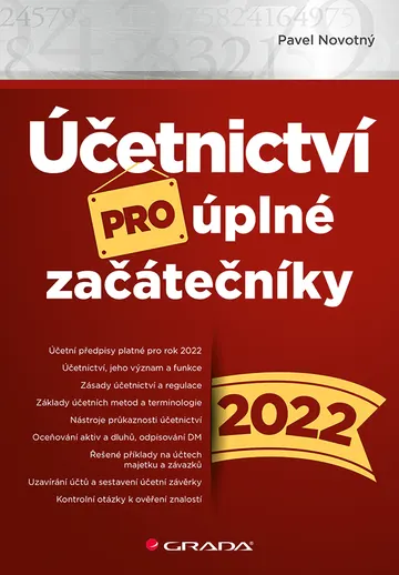 Účetnictví pro úplné začátečníky 2022 – obálka