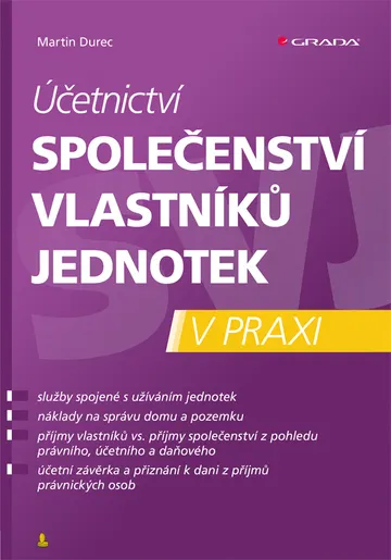 Účetnictví společenství vlastníků jednotek – obálka