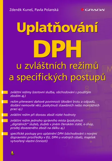 Uplatňování DPH u zvláštních režimů a specifických postupů – obálka