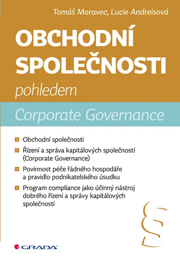 Obchodní společnosti pohledem Corporate Governance