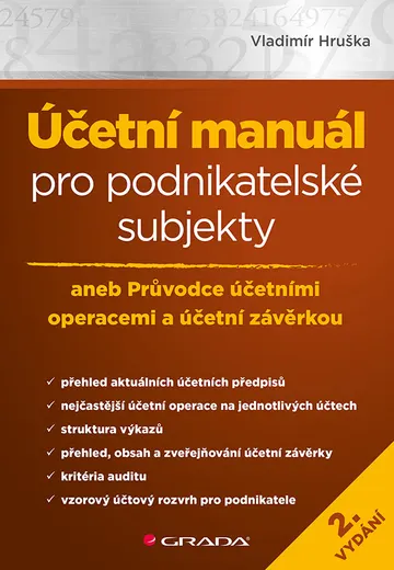 Účetní manuál pro podnikatelské subjekty - 2. vydání – obálka