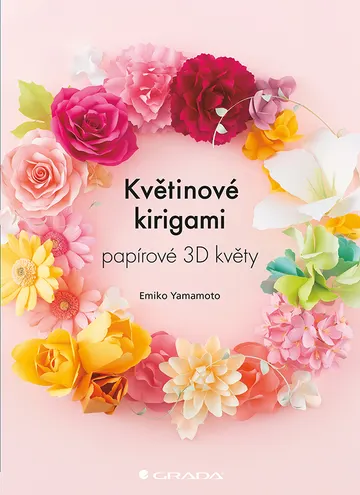 Květinové kirigami – obálka