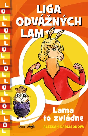 Liga odvážných lam – Lama to zvládne – obálka