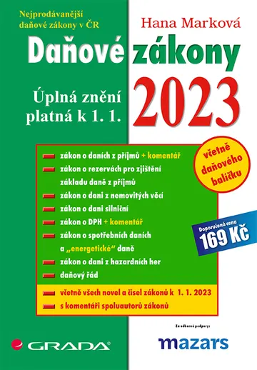 Daňové zákony 2023