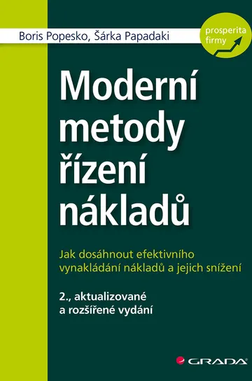 Moderní metody řízení nákladů – obálka