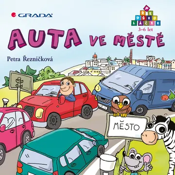 Auta ve městě – obálka