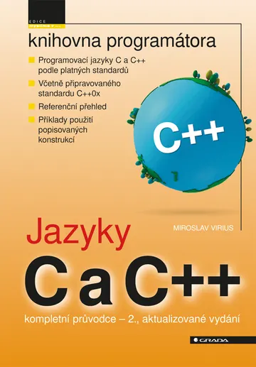 Jazyky C a C++ – obálka