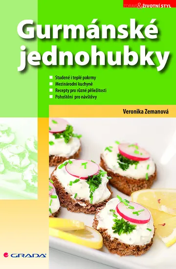 Gurmánské jednohubky – obálka