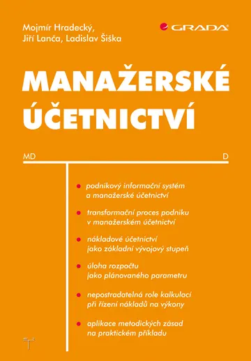 Manažerské účetnictví – obálka