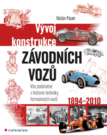 Vývoj konstrukce závodních vozů – obálka