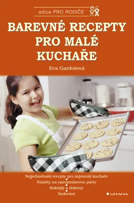 Barevné recepty pro malé kuchaře – obálka