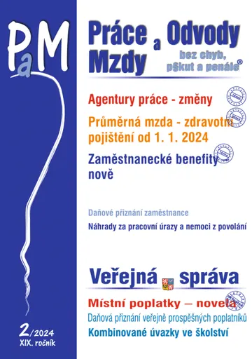 PaM č. 2 / 2024 - Změny pravidel pro agentury práce