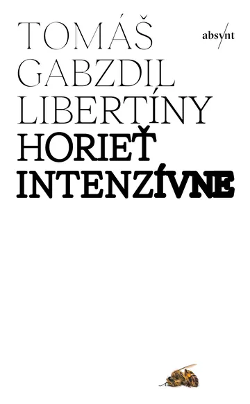 Horieť intenzívne – obálka