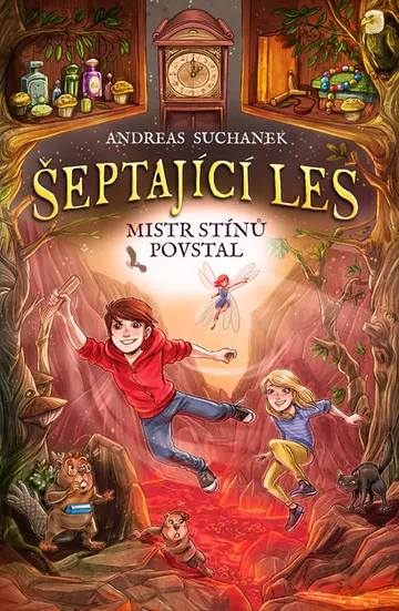 Šeptající les - Mistr stínů povstal – obálka