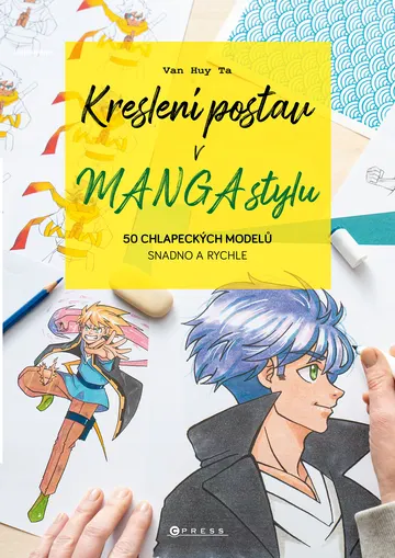 Kreslení postav v manga stylu – obálka
