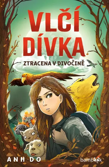 Vlčí dívka - Ztracena v divočině – obálka