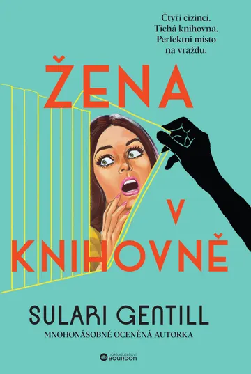 Žena v knihovně – obálka