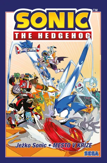 Ježko Sonic 5 - Mesto v kríze – obálka