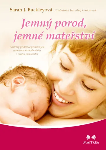 Jemný porod, jemné mateřství – obálka