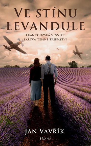 Ve stínu levandule – obálka